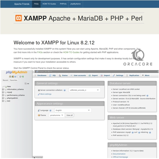 Verify XAMPP installation Ubuntu 24.04